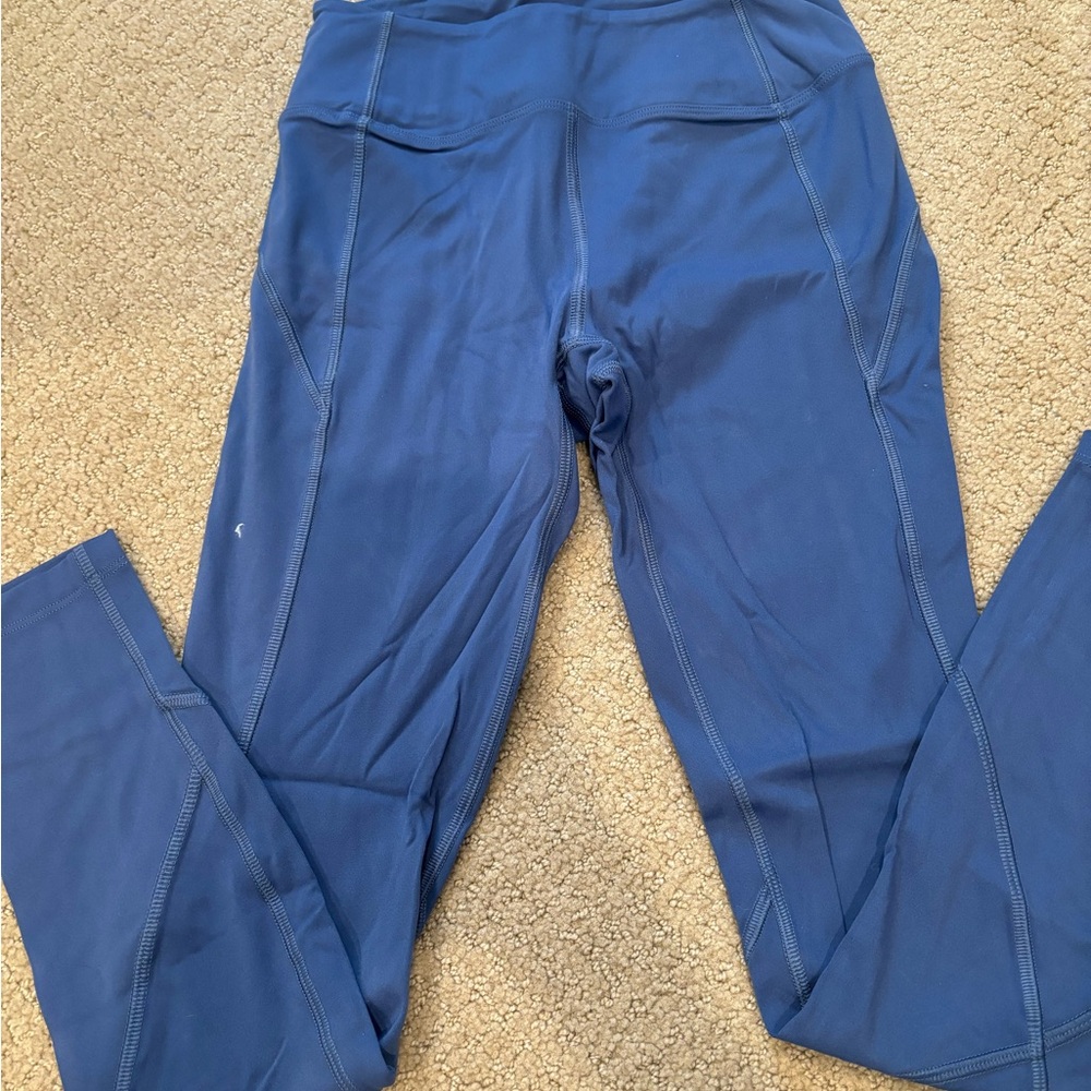 PINK Victoria's Secret Blue Leggings